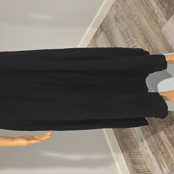 Zara Elegant Black Strapless Dress - Picture 6 of 8
